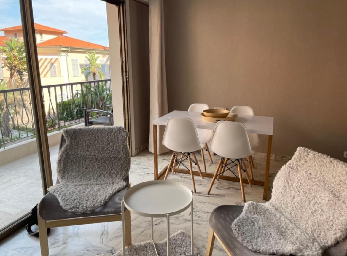 Studio 2 Pers , 40M2 En Bord De Mer Avec Vue Mer Мантон Екстер'єр фото